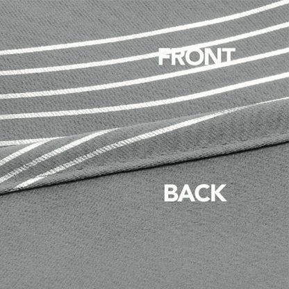 Modern Wave Pattern Blackout Curtain | Grommet Top, Insulating