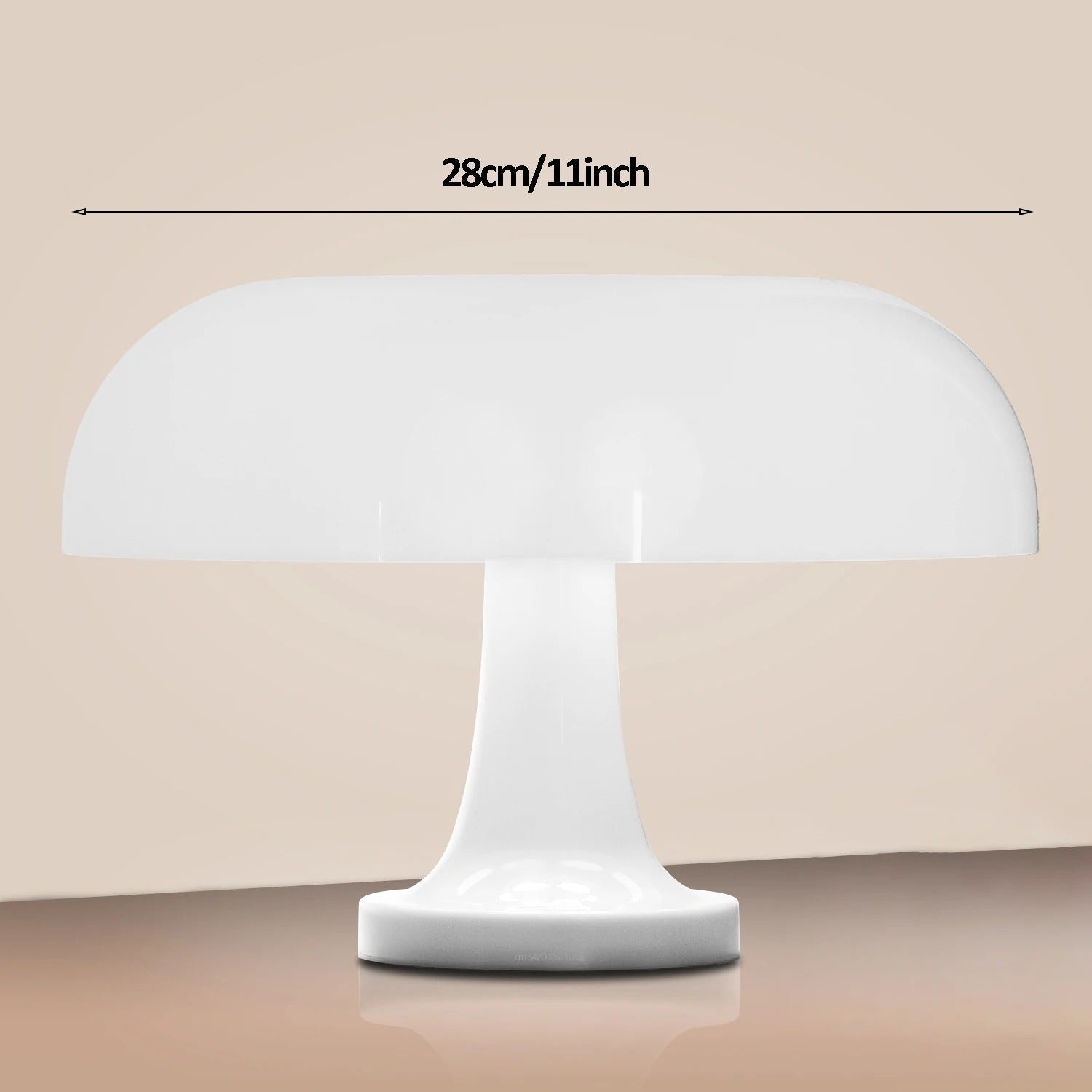 MushroomGlow | Elegant Adjustable LED Table Lamp for Bedside or Desk 0