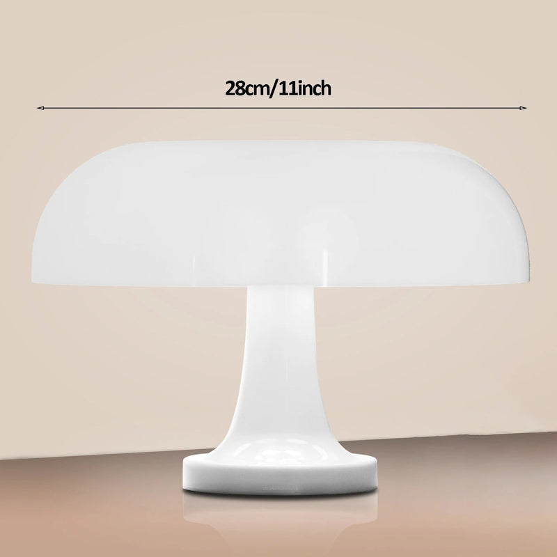 MushroomGlow | Elegant Adjustable LED Table Lamp for Bedside or Desk 0