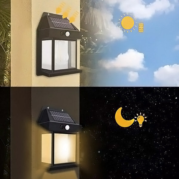Haven Solar Led Lights - back view
