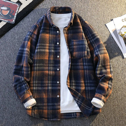 Kira Women's Plaid Shirt - back view