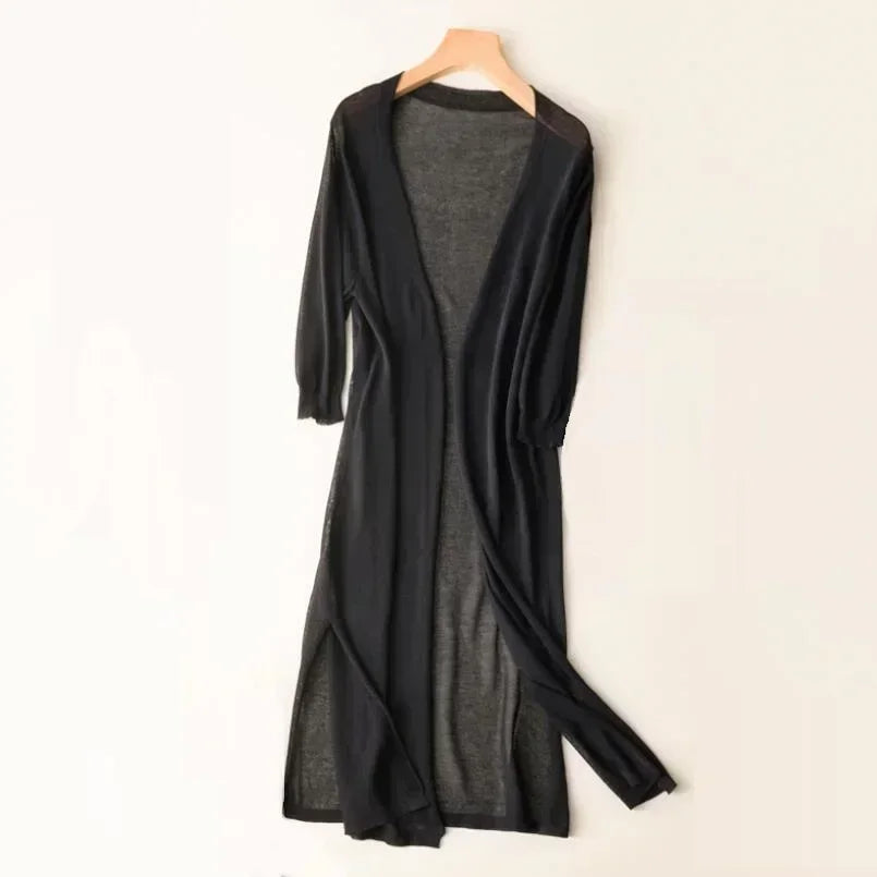 Delphine Women's Cardigan - back view
