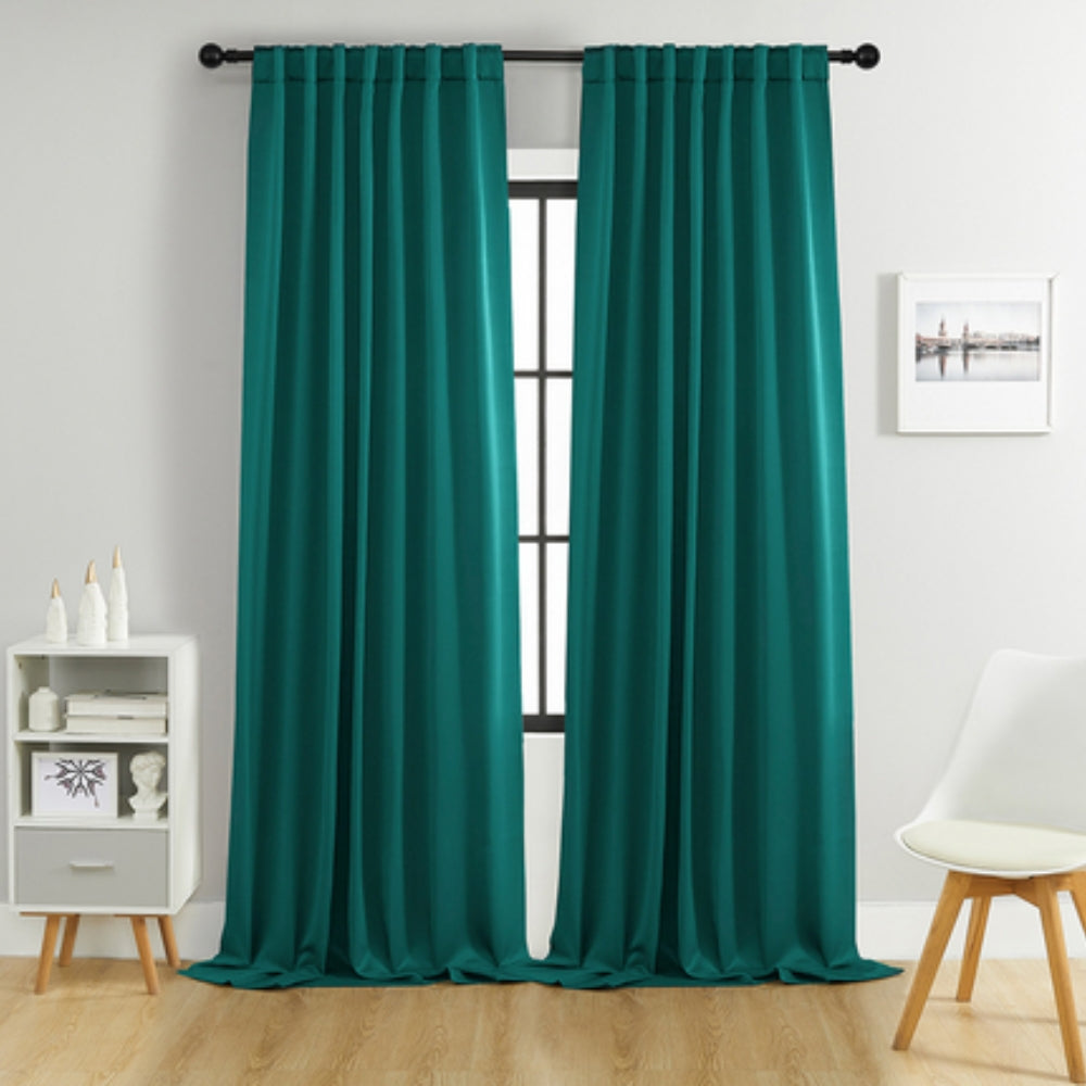 Noiréa Thermal Blackout Curtains | 90% Light Block, Insulating 2-Pack