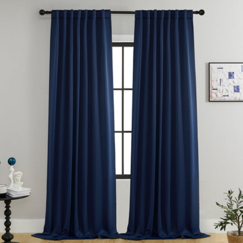 Noiréa Thermal Blackout Curtains | 90% Light Block, Insulating 2-Pack
