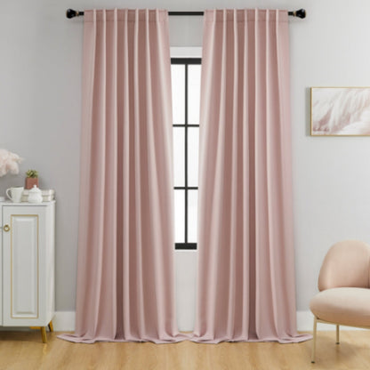 Noiréa Thermal Blackout Curtains | 90% Light Block, Insulating 2-Pack