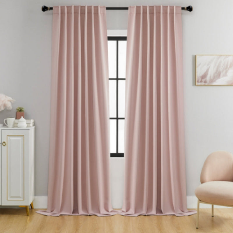 Noiréa Thermal Blackout Curtains | 90% Light Block, Insulating 2-Pack