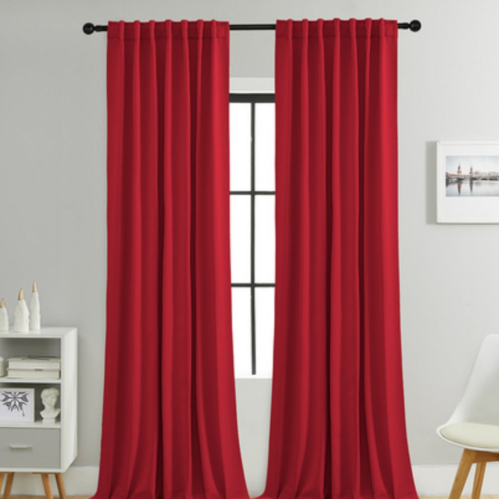 Noiréa Thermal Blackout Curtains | 90% Light Block, Insulating 2-Pack