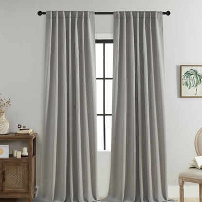Noiréa Thermal Blackout Curtains | 90% Light Block, Insulating 2-Pack