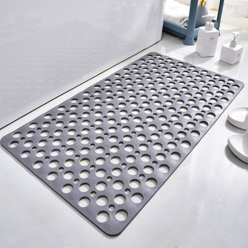 Non-Slip Shower Mat with Advanced Suction Cups – Hygienic Bath Mat for Safe and Comfortable Use, 27.5 x 15.5 Inches, Clear PVC 0