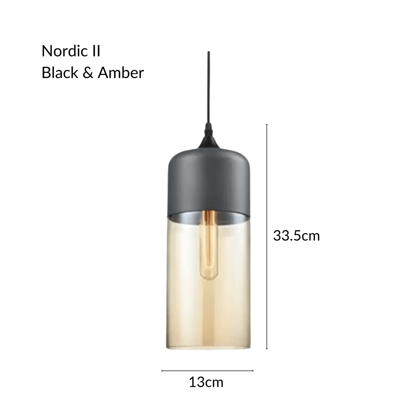 NordicGlow | Stylish Industrial Metal and Glass Pendant Lighting 21