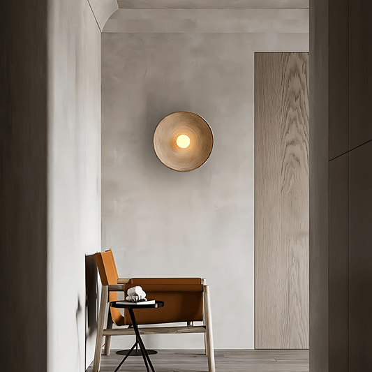 NovaSphere | Elegant Textured Modern Wall Sconce Light Fixture 1
