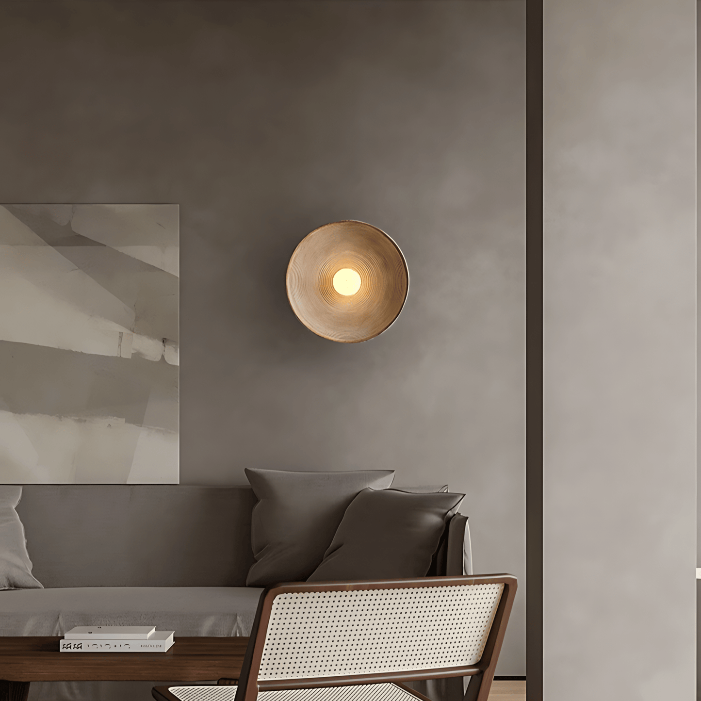 NovaSphere | Elegant Textured Modern Wall Sconce Light Fixture 2