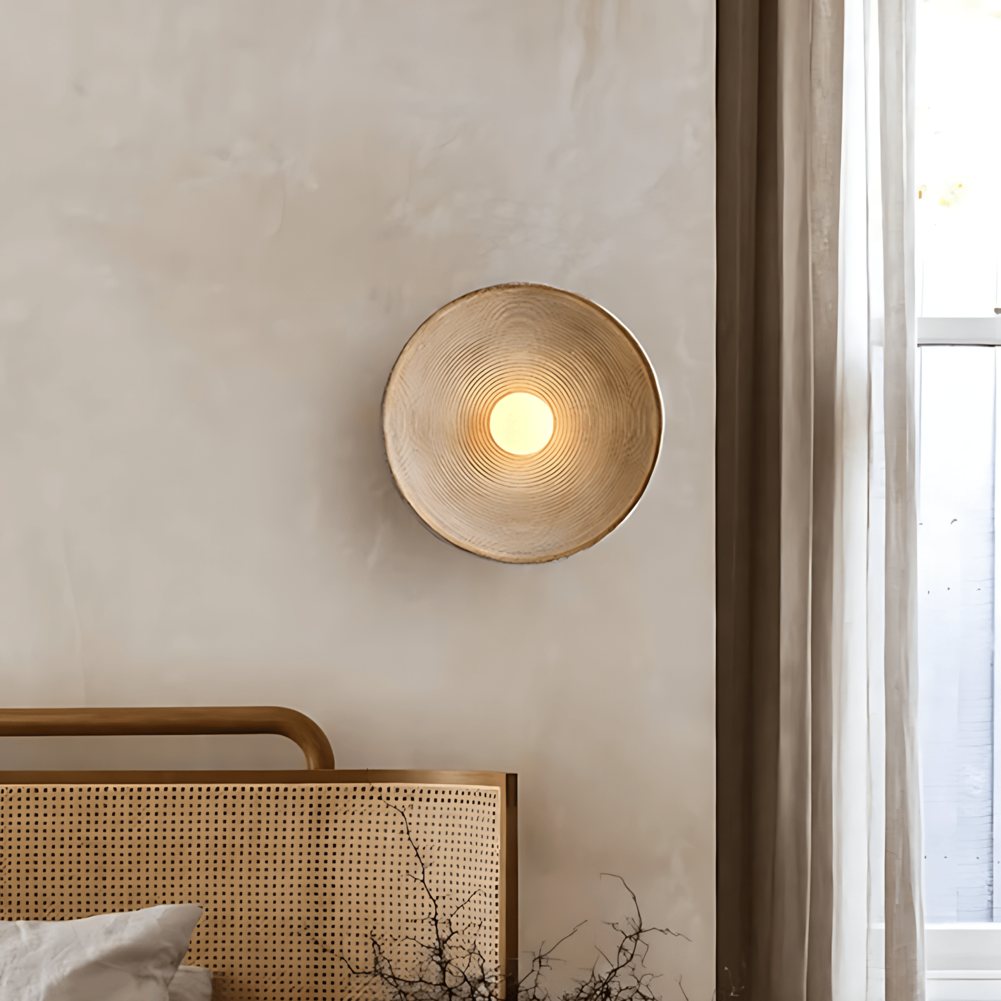 NovaSphere | Elegant Textured Modern Wall Sconce Light Fixture 5