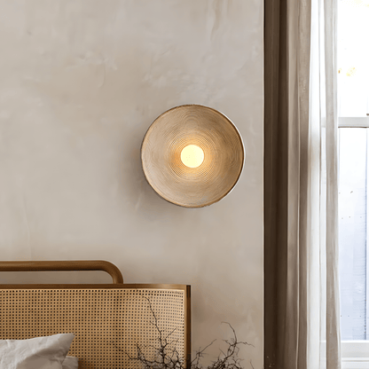 NovaSphere | Elegant Textured Modern Wall Sconce Light Fixture 5