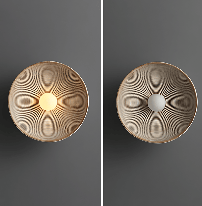 NovaSphere | Elegant Textured Modern Wall Sconce Light Fixture 6