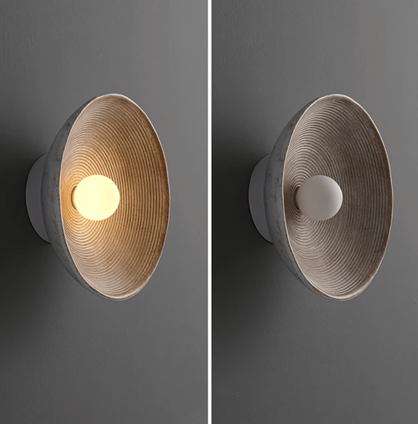 NovaSphere | Elegant Textured Modern Wall Sconce Light Fixture 7