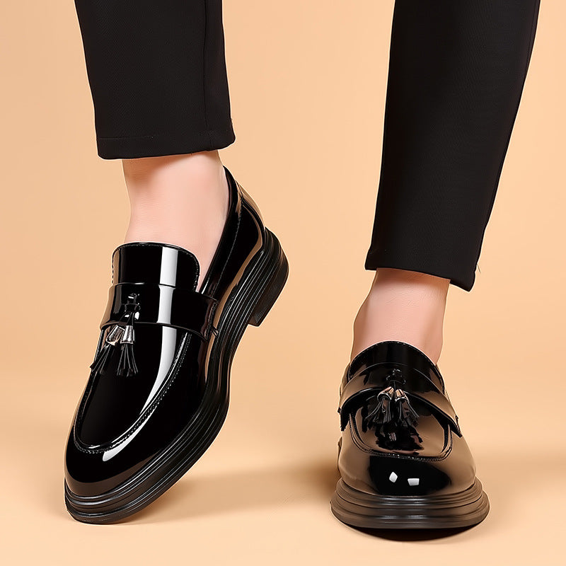 Tristan Men's Platform Loafers | Leather, Slip-on