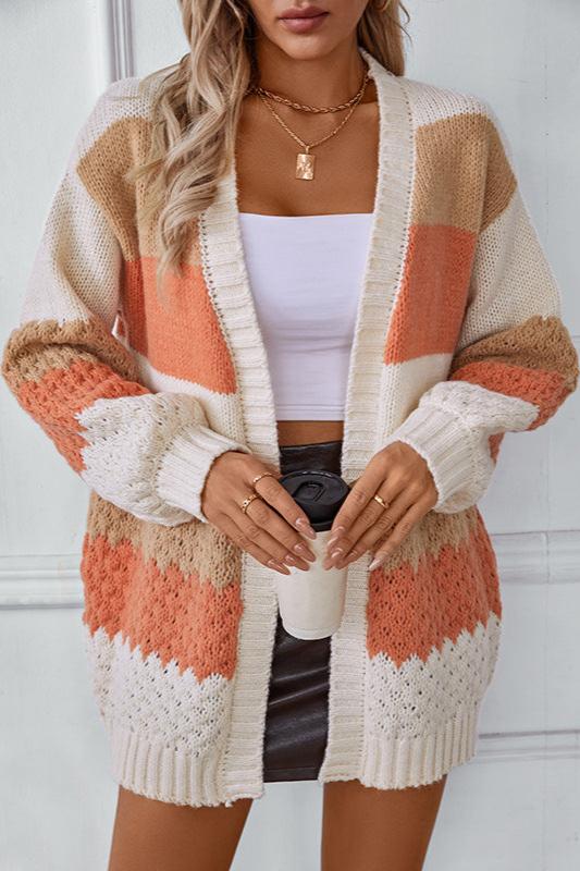 Willa Women's Oversized Cardigan - fabric and finish detail
