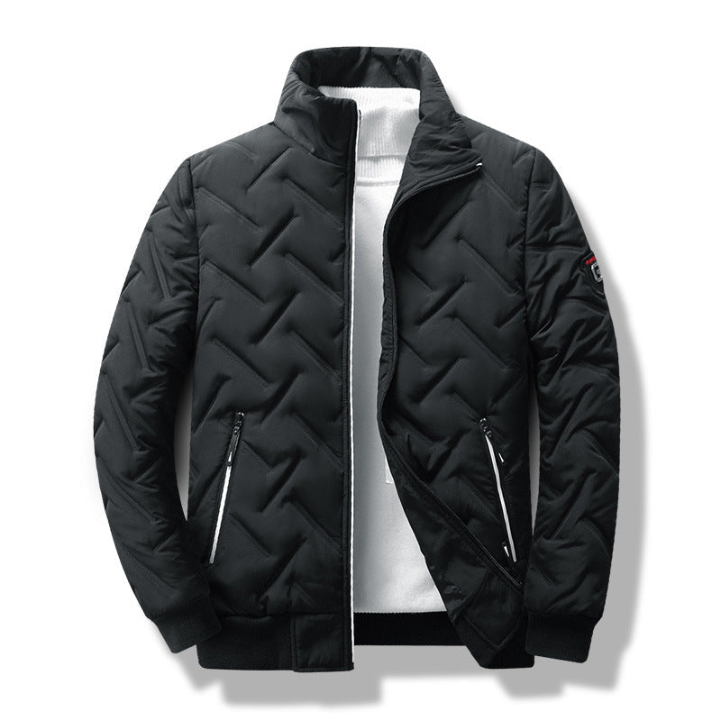 Lachlan Men's Quilted Jacket - front view