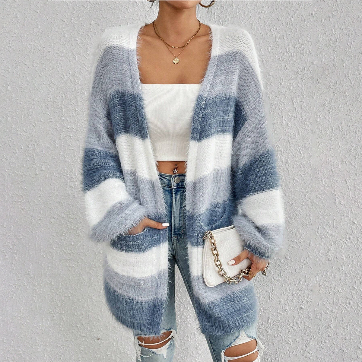 Xanthe Women's Oversized Cardigan - front view