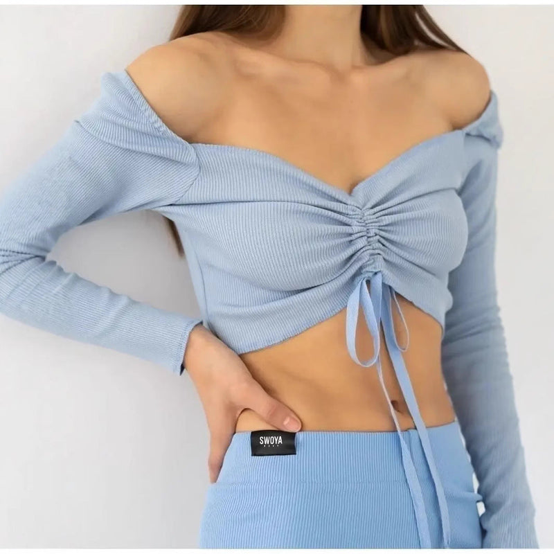 Bijou Women's Top - fabric and finish detail