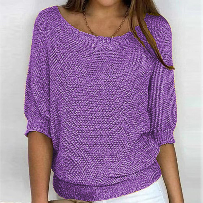 Alba Women's Sweater - flat lay