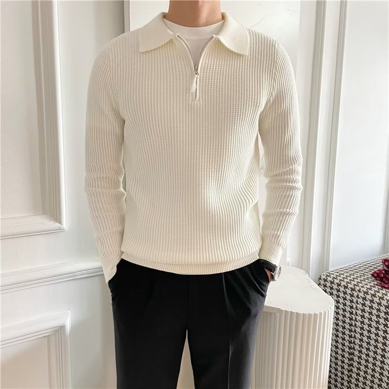 Yves Men's Sweater | Zip