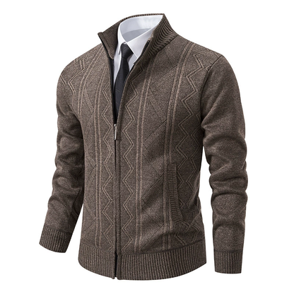 Soren Men's Puffer Jacket - styled view