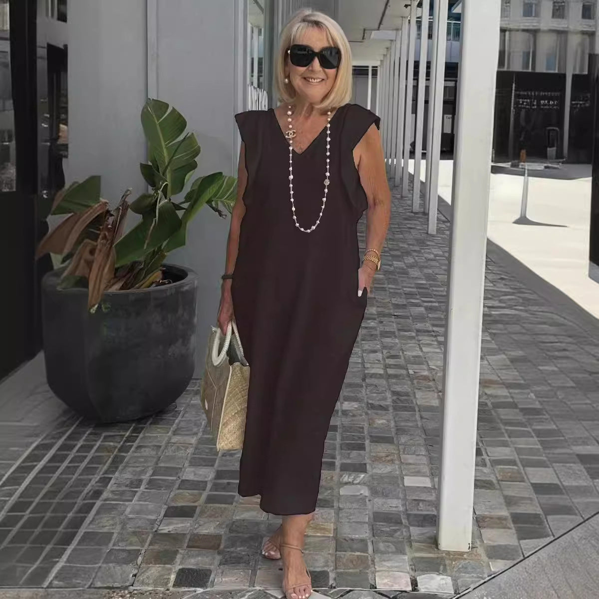 Romy Women's Dress - full-length view