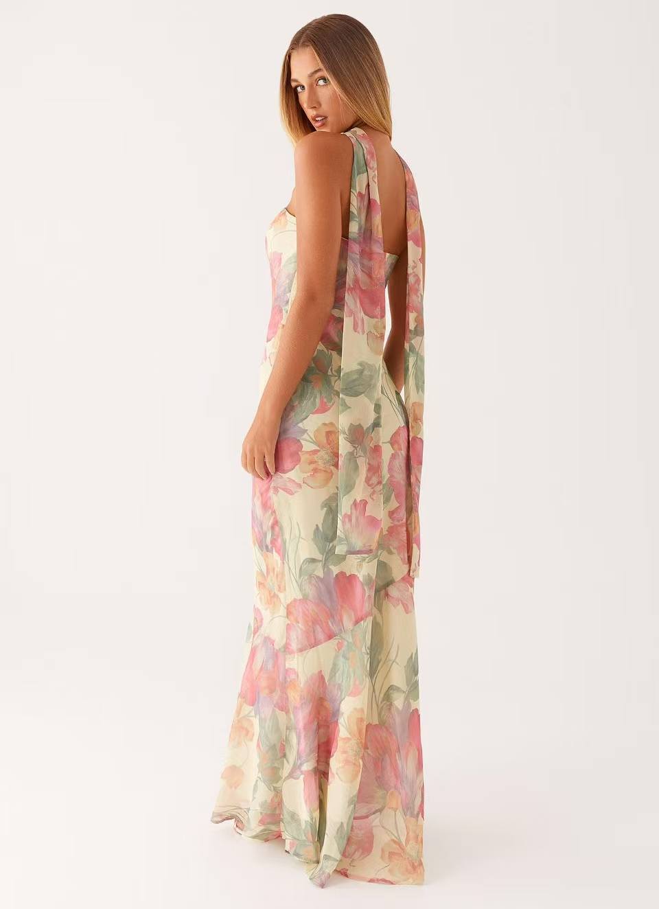 Juliette Women's Maxi Dress - flat lay