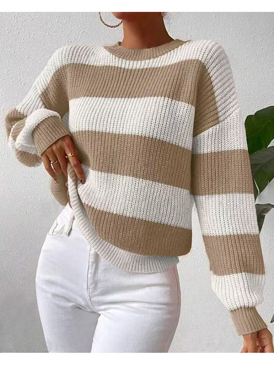 Imogen Women's Striped Sweater - front view