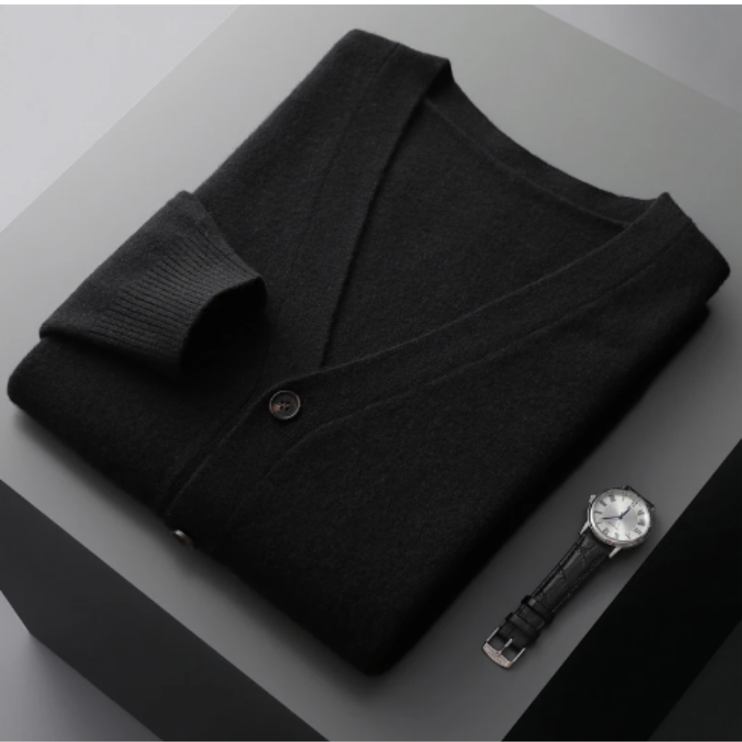 Percy Men's Cardigan - shown in use
