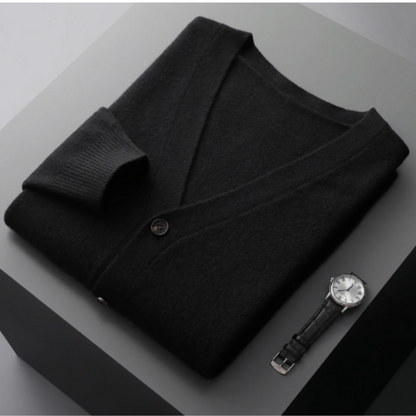 Percy Men's Cardigan - shown in use
