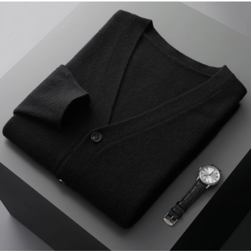 Percy Men's Cardigan - shown in use