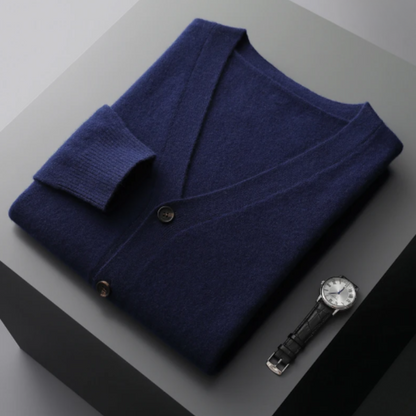 Cormac Men's Cardigan - back view