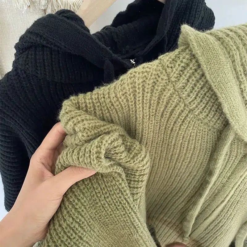 Ottilie Women's Cardigan - fabric and finish detail
