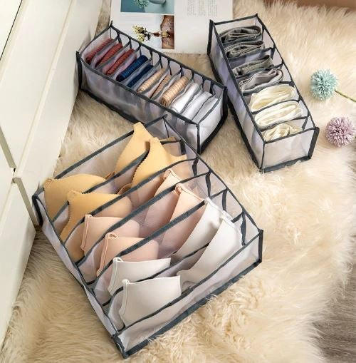Slate Storage Boxes - styled view