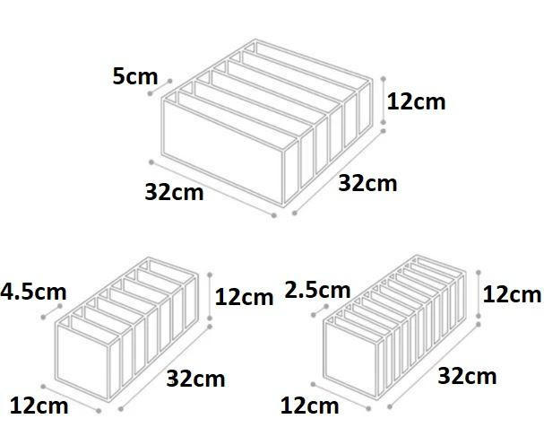 Slate Storage Boxes - flat lay