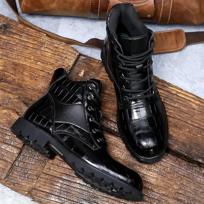 Gideon Men's Ankle Boots - flat lay