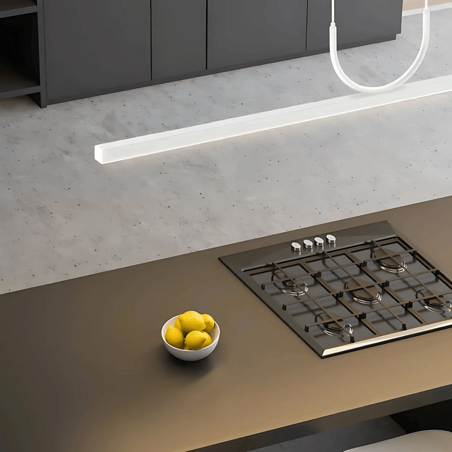 PanoramaLight | Modern Sleek Pendant Lighting for Kitchen Island 5
