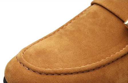Tristan Men's Block Heel Loafers - styled view