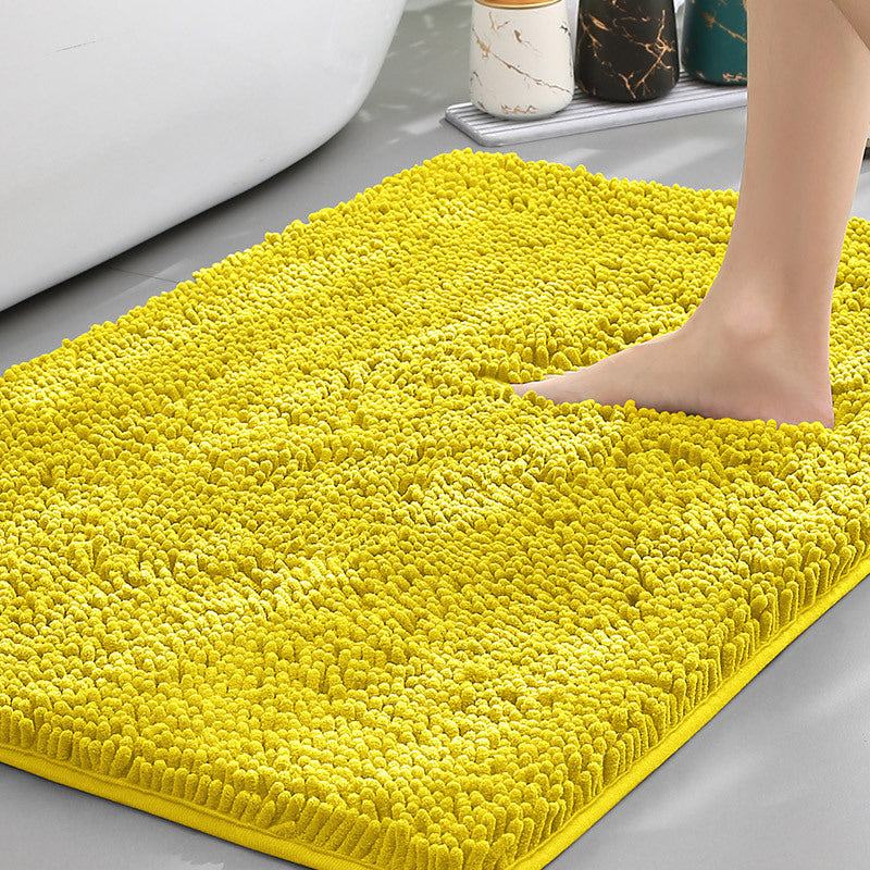 Plush Chenille Bath Mat – Non-Slip Absorbent Bathroom Rug for Comfort and Safety 11