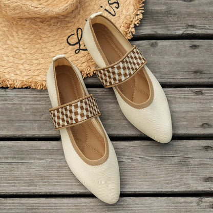 Faye Women's Ballet Flats - styled view