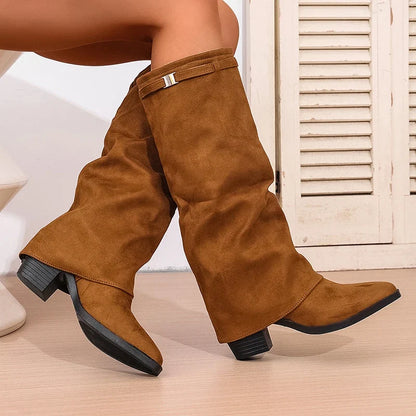 Tallulah Women's Knee-high Boots - full-length view