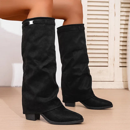 Tallulah Women's Knee-high Boots - front view