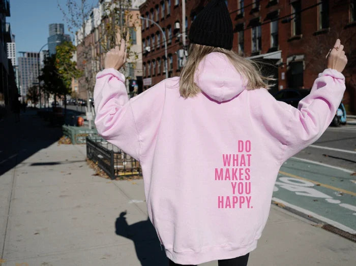 June Women's Oversized Hoodie - full-length view