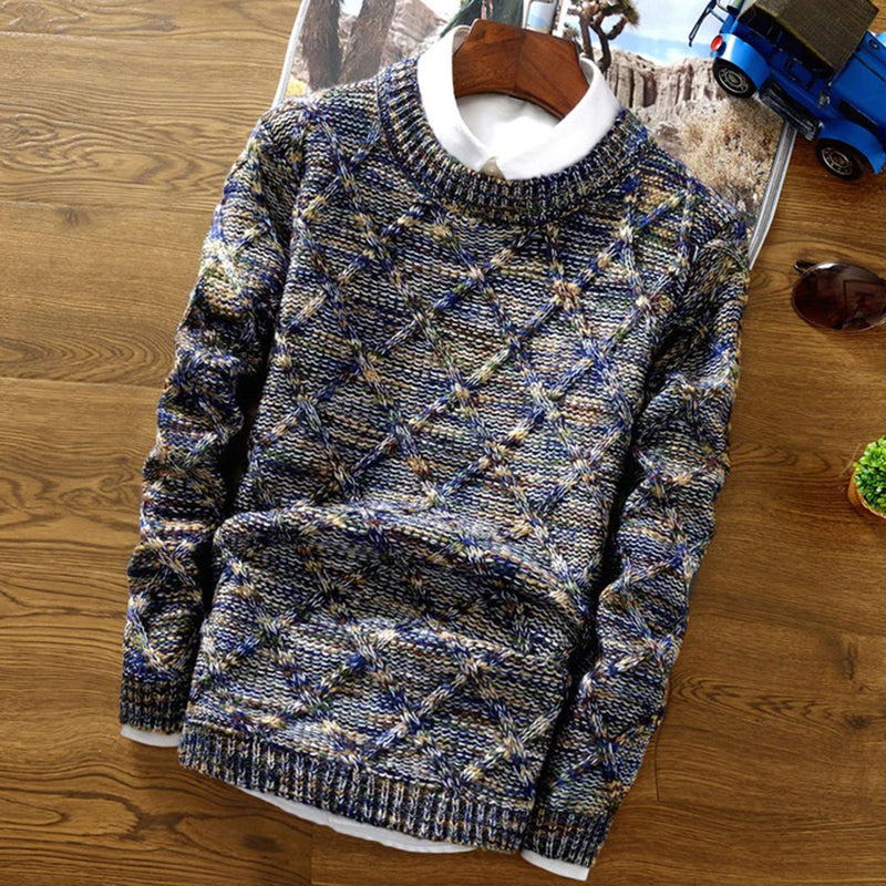 Caleb Men's Sweater - styled view