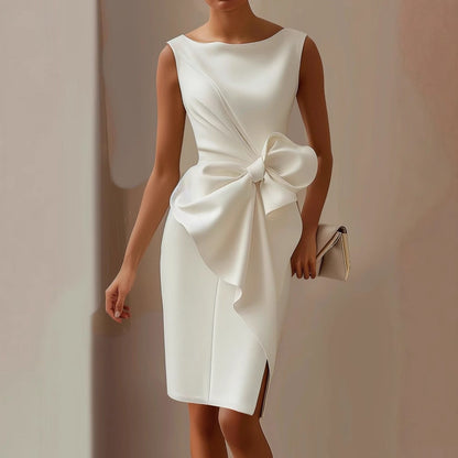 Juliette Women's Asymmetric Dress - styled view