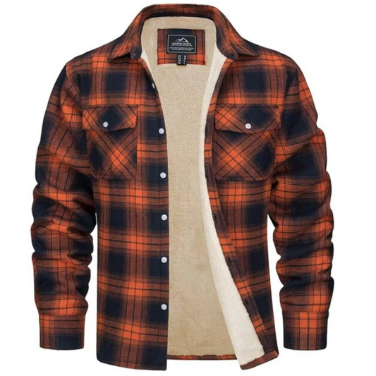 Hugo Men's Plaid Jacket - front view