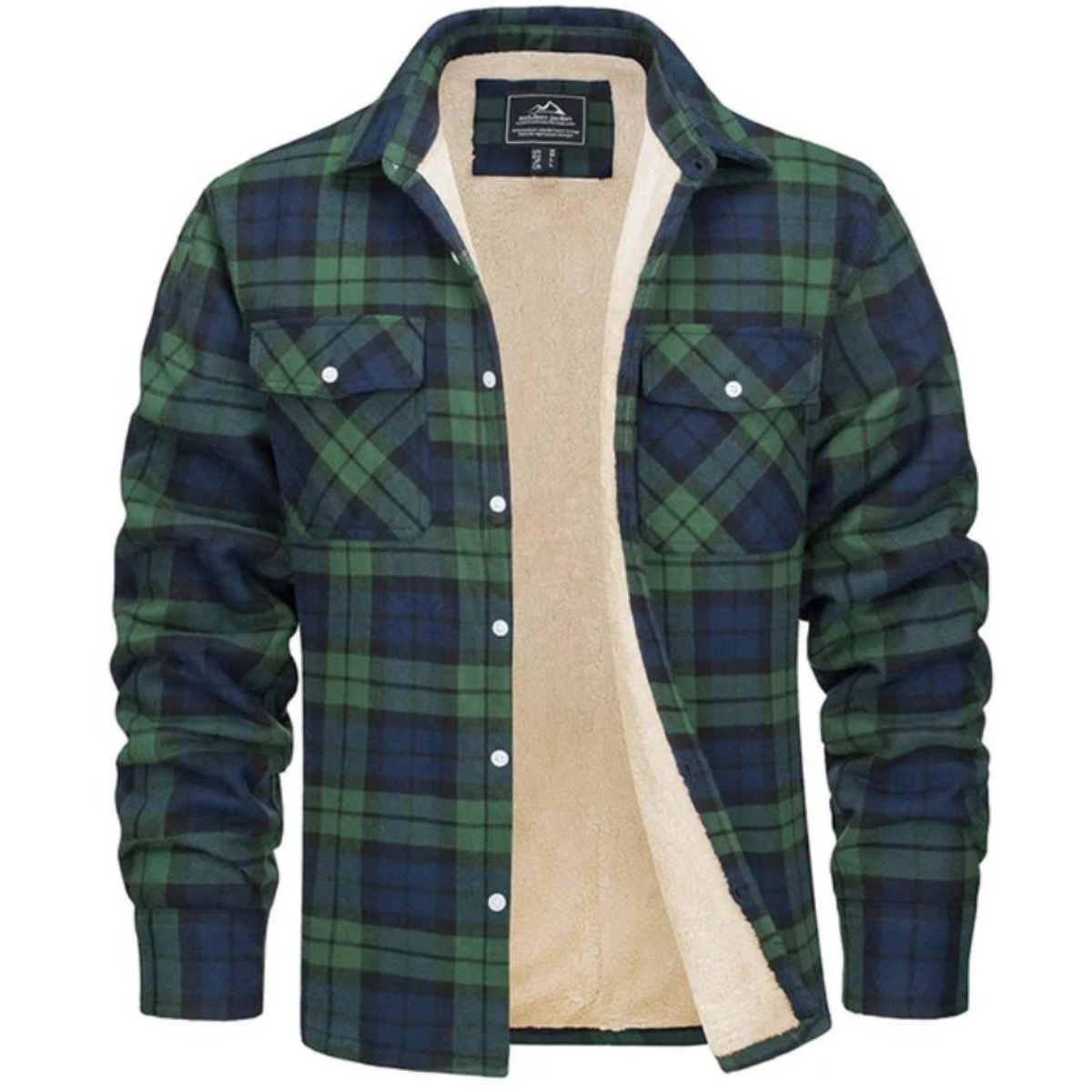 Hugo Men's Plaid Jacket - full-length view